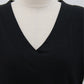 N9 Dadell V-Neck Short Sleeve T-Shirt - Black