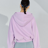 Xexymix Napping Hood Zip-up - Pale Orchid