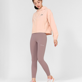 Black Label Signature 360N Double Fluffy Brushed Leggings - Woodrose