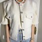 JULLLOG Kahob Fur vest - Ivory
