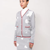 AVEN Evenbear Knit Cardigan - Gray