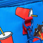 SNILLO STITCH Lunch Bag Shoulder Strap Coke - Blue