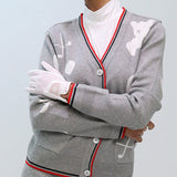AVEN Evenbear Knit Cardigan - Gray