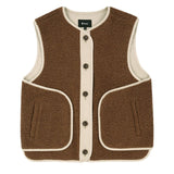 AVEN Women's Wool Sharing Vest - Brown