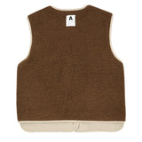 AVEN Women's Wool Sharing Vest - Brown