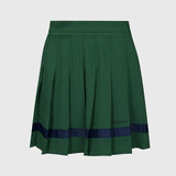 KANDINI Color line Pleats Skirt - Green