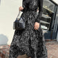 N9 Zebuche Lace Nashi Dress - Black