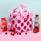 SNILLO STITCH Daily Picnic Cooler Bag Rapsberry - Pink