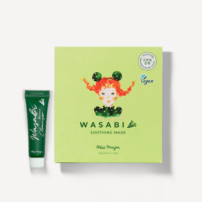 MISS DRAGON Wasabi Soothing Mask Pack 30g*10ea