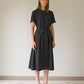 PAUL AND ALICE TIED UP STITCH DRESS - BLACK