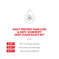 Histemo Scalp Care & Hair Loss Prevention Kit w Scalp Detox Cleanser, Shampoo, Conditioner