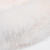 CREVE NINE: Babble Fur Beanie - Ivory