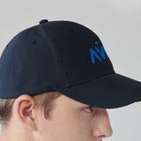 AVEN Bold Letter Logo Embroidered Ball Cap - Navy