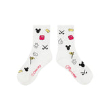 PIV'VEE Mickey Parts Socks - 2 Colors