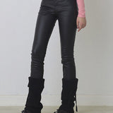 KANDINI Lambswool Warmer - Black