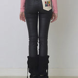 KANDINI Lambswool Warmer - Black