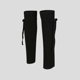 KANDINI Lambswool Warmer - Black
