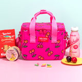 SNILLO STITCH Lunch Bag Shoulder Strap Cherry - Hot Pink