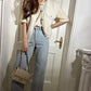 JULLLOG Kahob Fur vest - Ivory