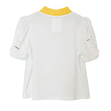 KANDINI Breezy Mock Up Tee - Yellow