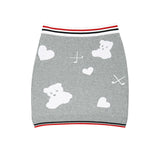 AVEN Even Bear Knit Skirt - Gray