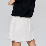 LE SONNET Banding Swing Pants-Cream