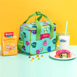 SNILLO STITCH Lunch Bag Shoulder Strap Donut - Mint