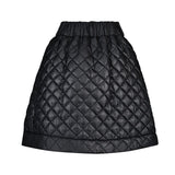 LE SONNET Winter Pocket Volume Skirt - Black