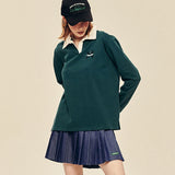 LE SONNET Key Logo Rugby Shirt - Green