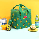 SNILLO STITCH Daily Picnic Cooler Bag Avocado - Green