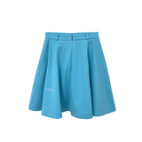 KANDINI Flared Skirt - Blue