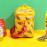SNILLO STITCH Daily Picnic Cooler Bag Pizza - Yellow