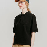 LE SONNET Polo T-shirt - Black