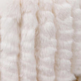 CREVE NINE: Babble Fur Beanie - Ivory