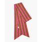 KUME STUDIO Multi-Striped  Scarf - Pink Brown