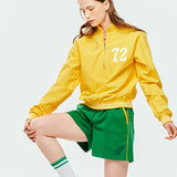 LE SONNET Retro mood Shorts - Green