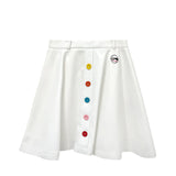 KANDINI Flared Skirt - White