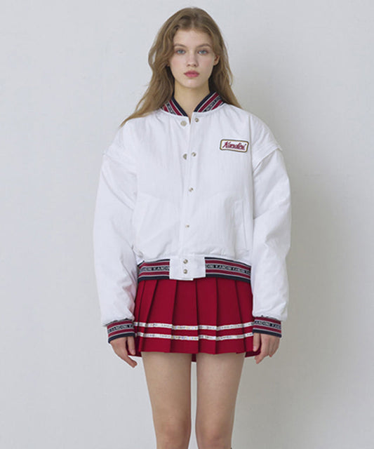 KANDINI Detachable Padded Jumper - White