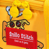SNILLO STITCH Lunch Bag Shoulder Strap Pizza - Yellow