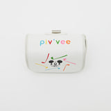 PIV'VEE Rainbow Mickey Distance Meter Bag - White