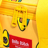 SNILLO STITCH Daily Picnic Cooler Bag Avocado - Yellow