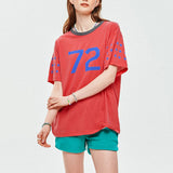 LE SONNET 72 Stars T-shirts - Red