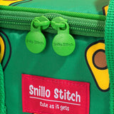 SNILLO STITCH Lunch Bag Shoulder Strap Avocado - Green