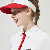 KANDINI Cool Tech Pique T-Shirt - White/Red