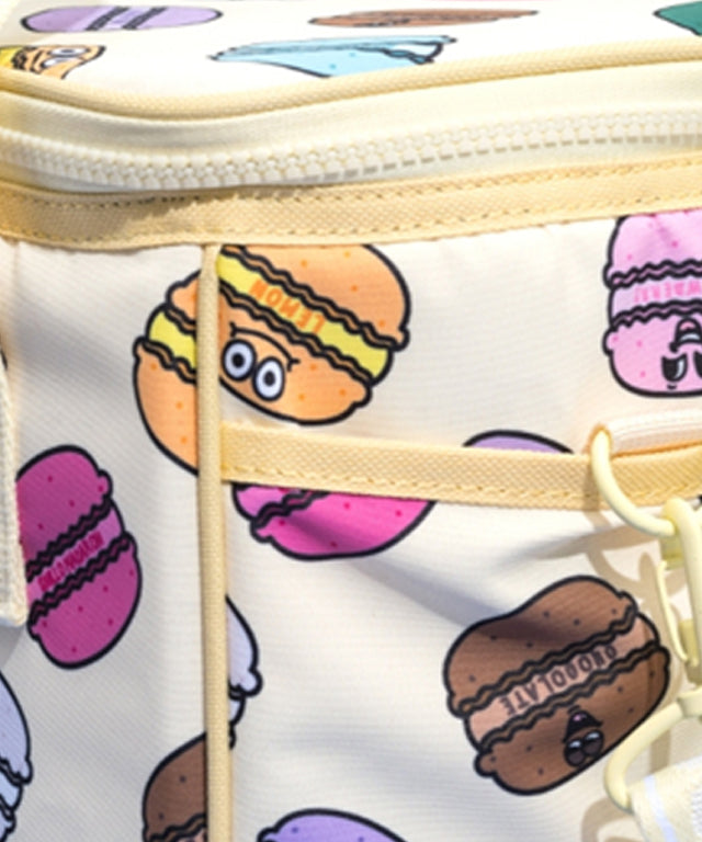 SNILLO STITCH Daily Picnic Cooler Bag Macaron - Ivory