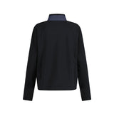 LE SONNET Essential Zip-Up - Navy