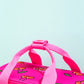 SNILLO STITCH Lunch Bag Shoulder Strap Cherry - Hot Pink