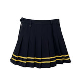 KANDINI Essential Pleats Skirt - Black
