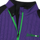 LE SONNET Essential Zip-Up - Purple