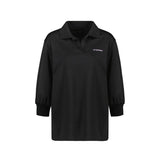 LE SONNET Simple Polo Shirts - Black